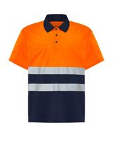 Navy - Orange Fluor
