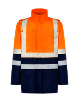 Navy - Orange Fluor