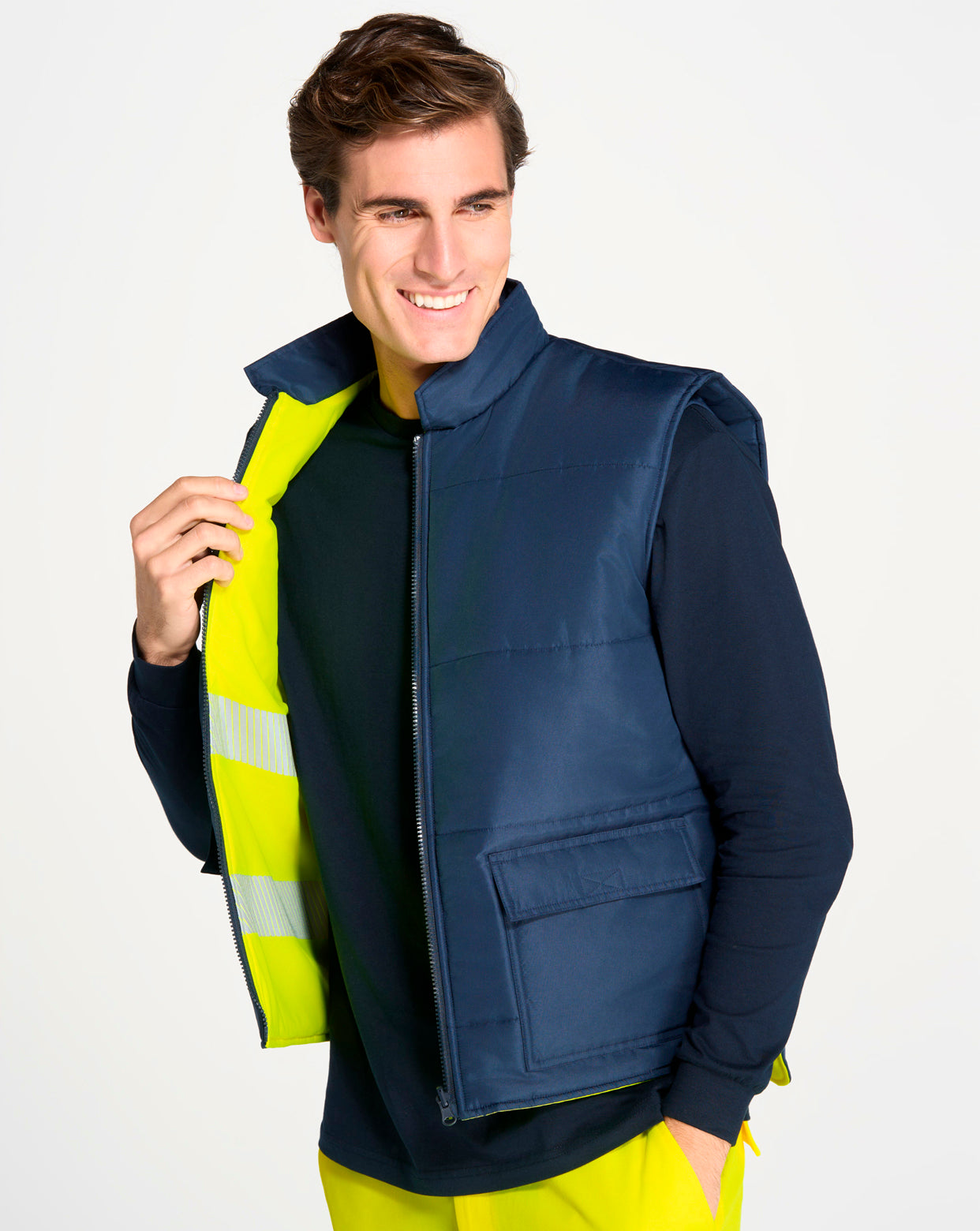 Chaleco Acolchado Reversible