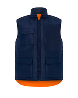 Navy - Orange Fluor
