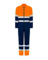 Navy - Orange Fluor