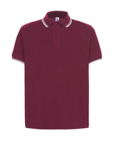Burgundy - White