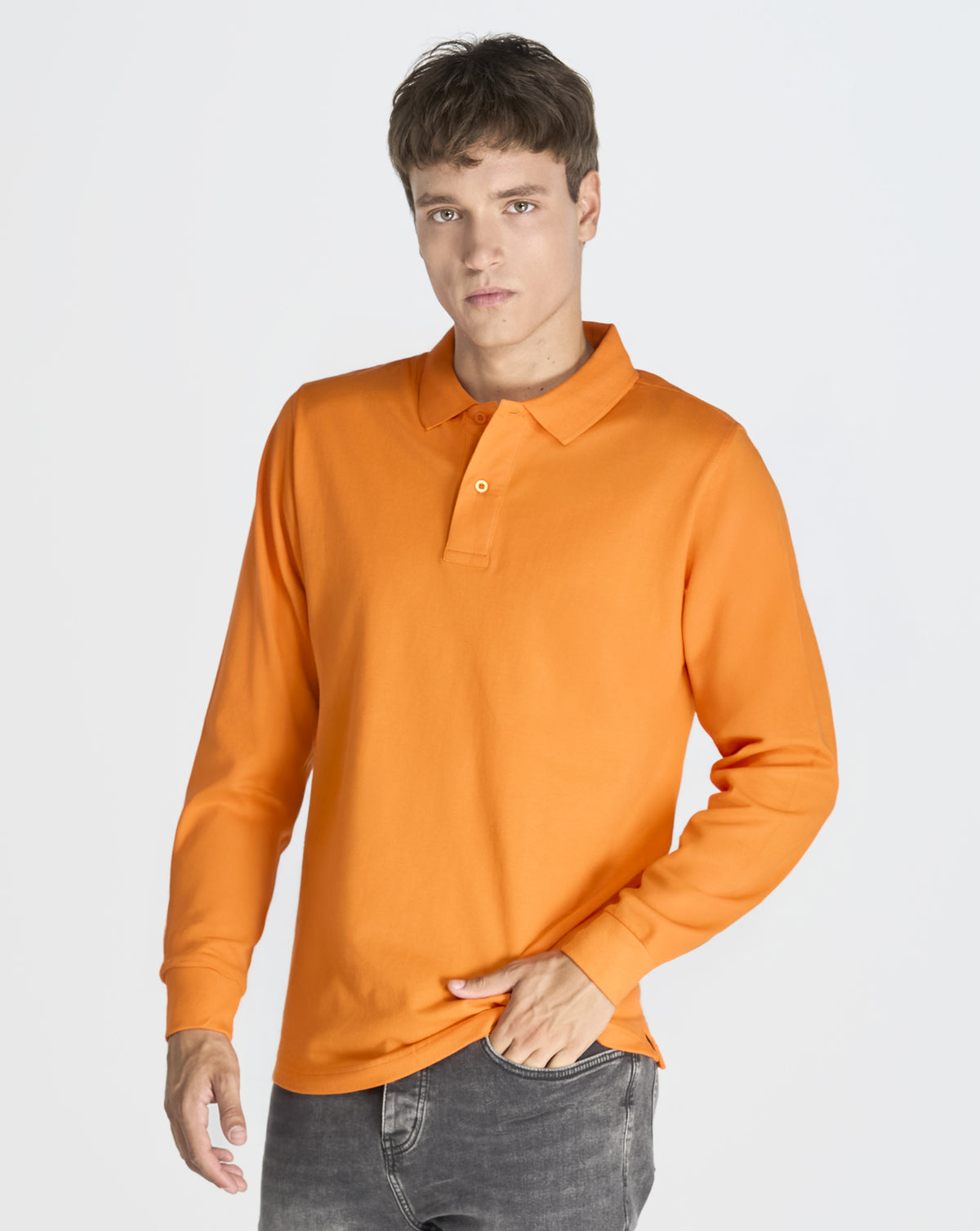 Regular Polo LS Man