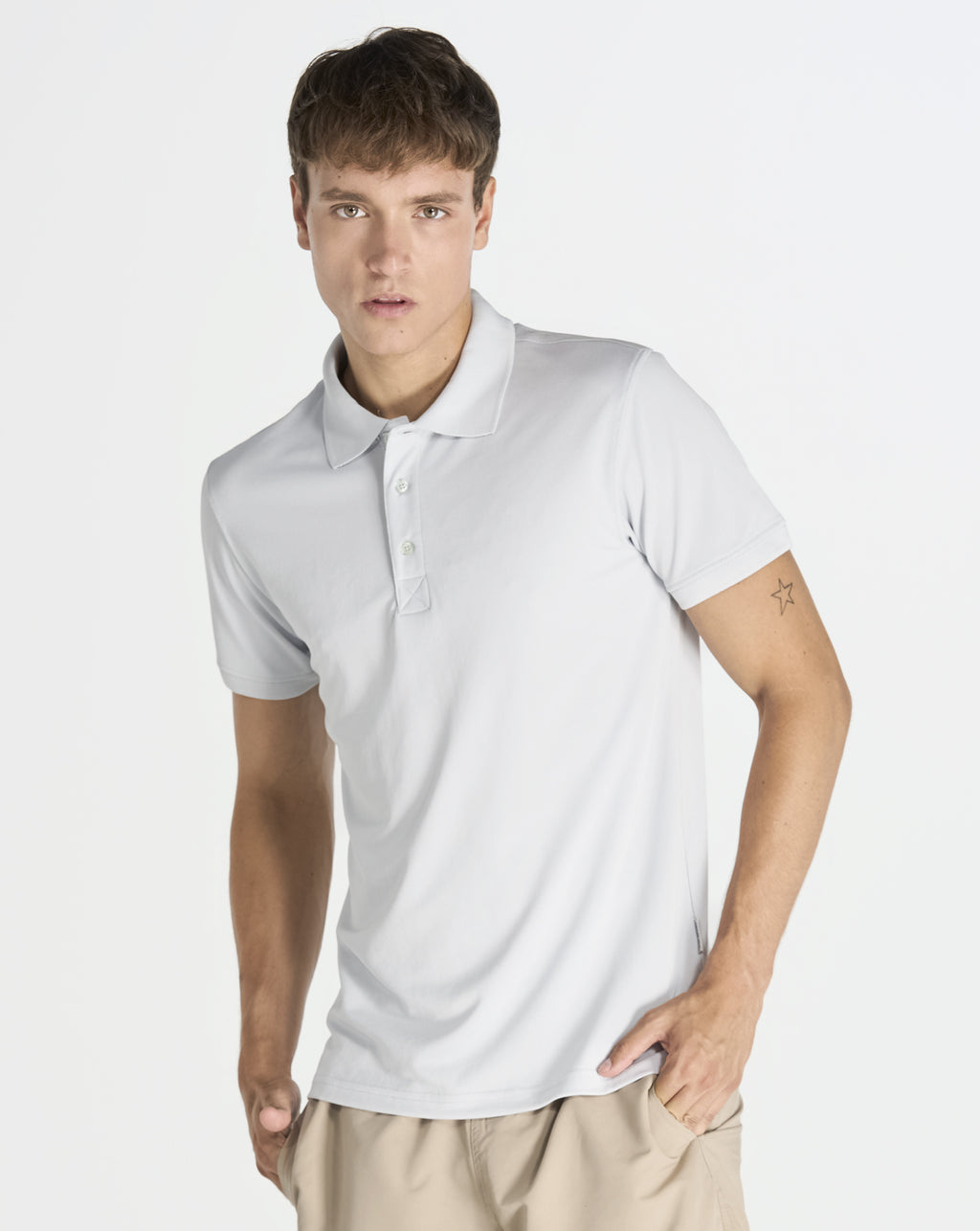 Heavy Pique Polo Man