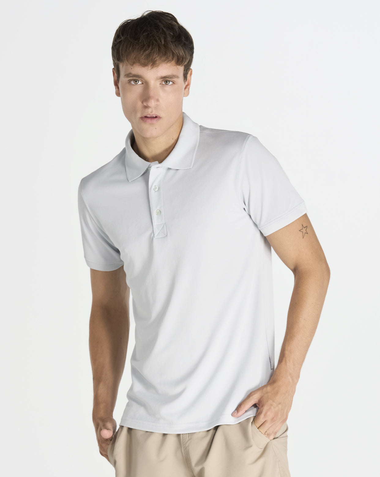 Heavy Pique Polo Man